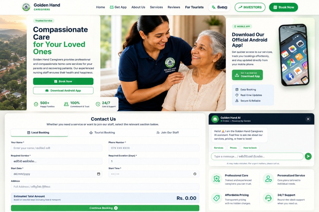 Golden Hand Caregivers